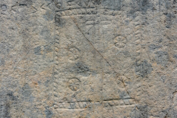 Stone tombs at Radimlja necropolis in Bosnia and Herzegovina