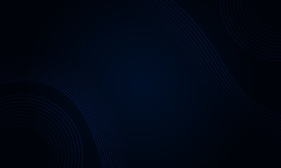abstract wave curve abstract presentation background halftone gradients Dark blue Light out technology background Hitech communication concept innovation background, vector design