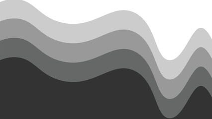 Gray papercut abstract background for backdrop or presentation