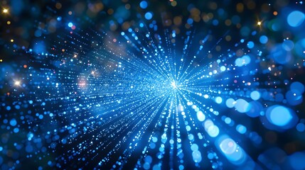Abstract technology background of high speed international global data transfer, ultra fast efficient broadband and secure connection, digital cyber tech motion. For Design, Background, Cover, Poster