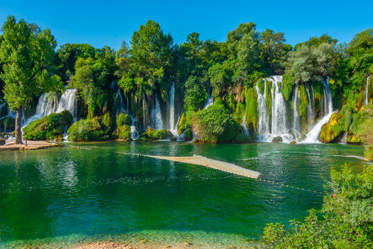 Kravica waterfall in Bosnia and Herzegovina