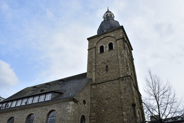 Fototapeta na wymiar Stadtkirche in Wuppertal, Deutschland
