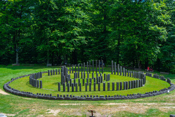 Fototapeta premium Dacian spiritual site Sarmizegetusa Regia in Romania