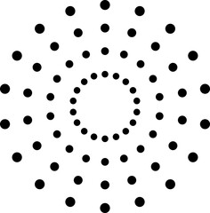 Abstract Minimalist Dots Shapes