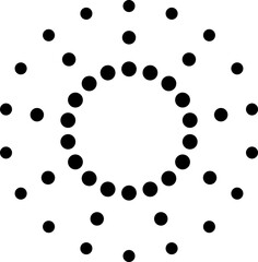 Abstract Minimalist Dots Shapes