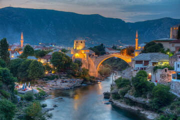 Sunset View The Old Mostar