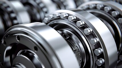 Write a guide on the selection and use of bearings in mechanical systems, considering factors like load capacity and friction. ​