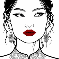 Serenity Sutras: Empowered Women's Illustrations with a Tibetan Twist