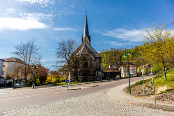 Eine frühlingshafte Fahrradtour Anfang April bei herrlichen Sonnenschein über den Saale- und...