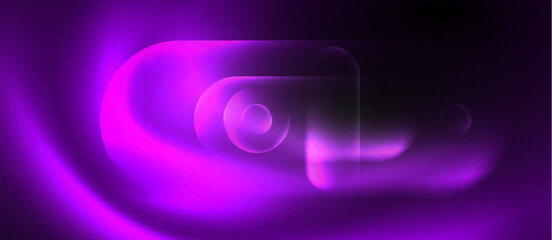 Glowing light neon shiny background. Vector Illustration For Wallpaper, Banner, Background, Card, Book Illustration, landing page