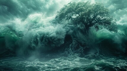 storm at sea