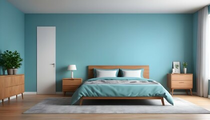 Bedroom in simple style