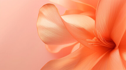 Aesthetic background in peach fuzz