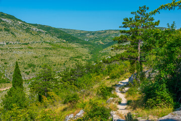 Mountainous landscape of Bosnia and Herzegovina