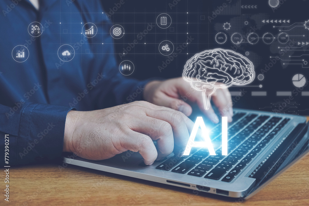 Poster artificial intelligence stifling innovation, ai for industries everywhere, ai and machine learning a