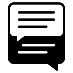 speech bubble icon