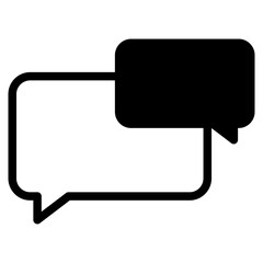 Fototapeta premium speech bubble icon