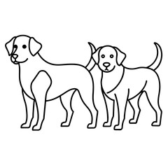 Dog vector