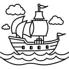 ship and sea