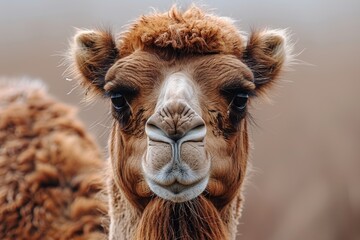 Fototapeta premium a brown camel 