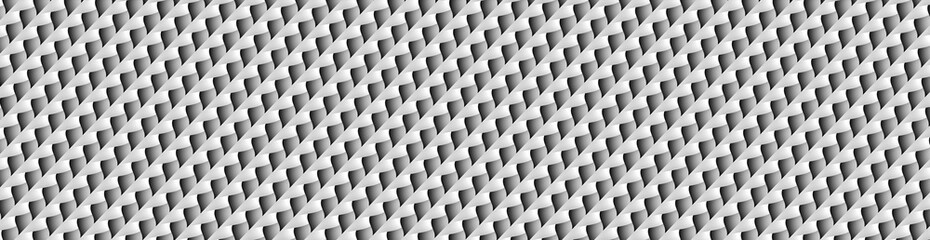 Seamless abstract geometric monochrome pattern. 3d rendering