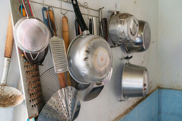 old kitchen utensils