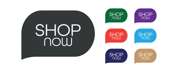 shop now button on white background	