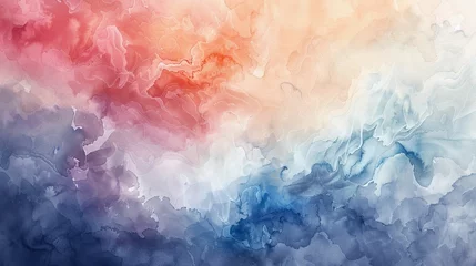 Poster Abstract background with watercolor stains. Colorful background for your design © foto.katarinka