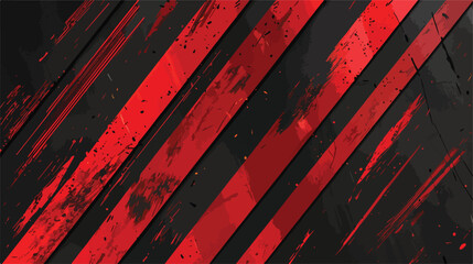 Red and Black Textured Background flat vector  - obrazy, fototapety, plakaty