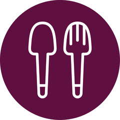 Salad Servers Icon