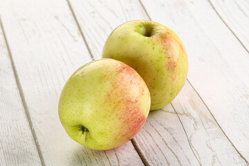 Sweet juicy ripe organic apples