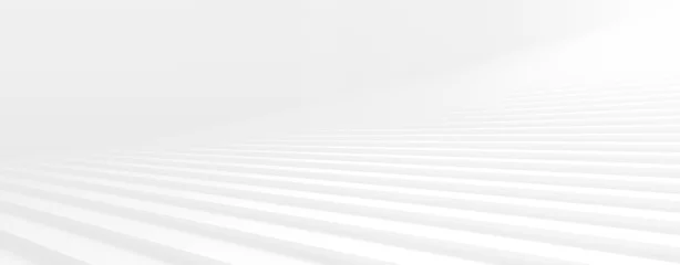 Foto op Plexiglas 3D Light White Background © BazziBa