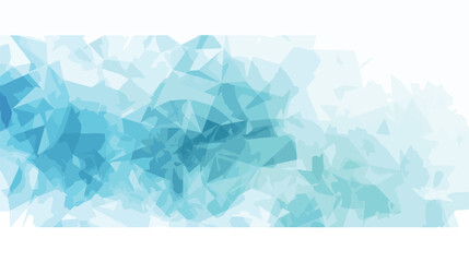 Light BLUE vector blurry triangle template. Modern geo