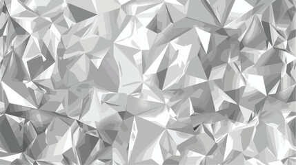 Light Silver Gray vector polygon abstract pattern. Shi