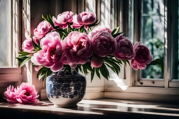 bouquet of flowers in a vase