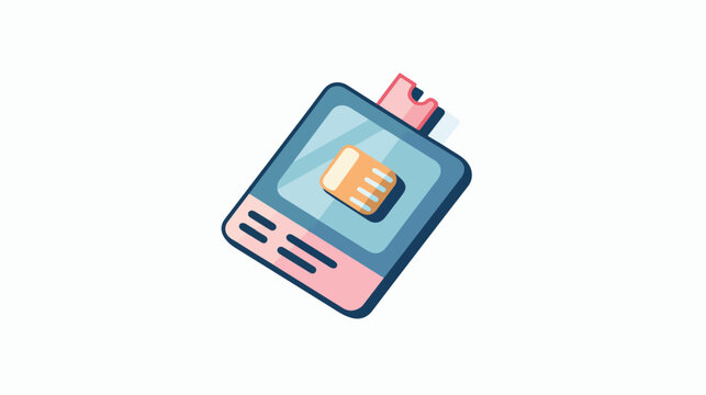 Memory card icon. Element of photo camera icon for mob