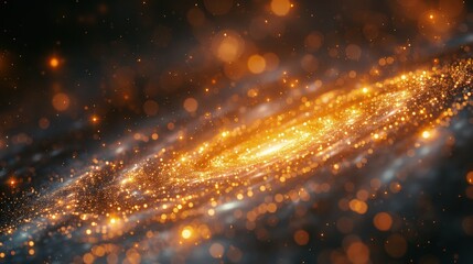 Fototapeta premium Galaxy vortex. Incredible Cosmic Structure. Superclusters in Colorful Phenomena