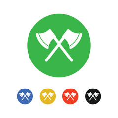 AX icons set in different color