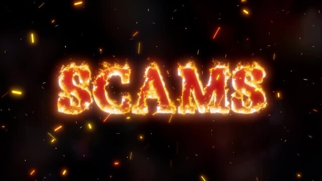 cyber crime internet scams alert concept background