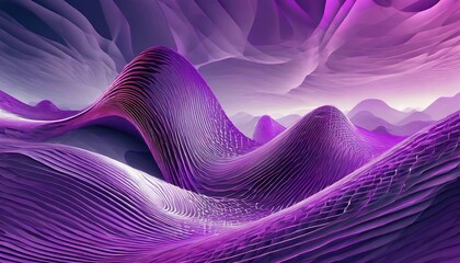 Abstract wave purple Background