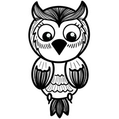 animal line drawings