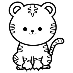 Fototapeta premium animal line drawings