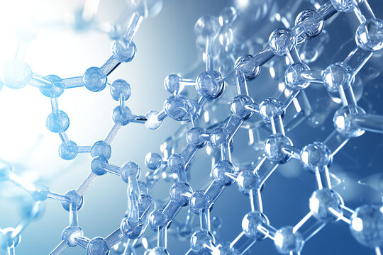 3d render of dna molecule