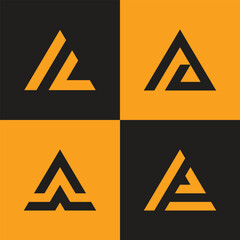 Four Triangle Logo Design