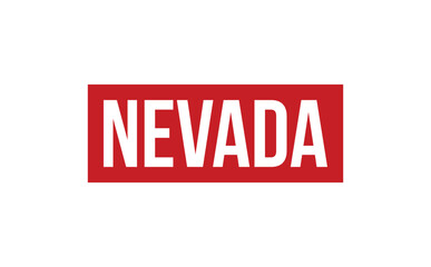 Nevada Rubber Stamp Seal Vector