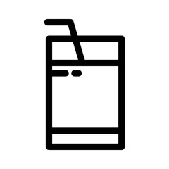 Cocktail icon or logo isolated sign symbol vector illustration - high-quality black style vector icons