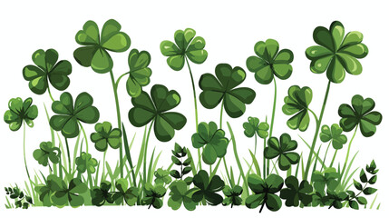 St. Patrick day. Vector illustration flat vector isolated