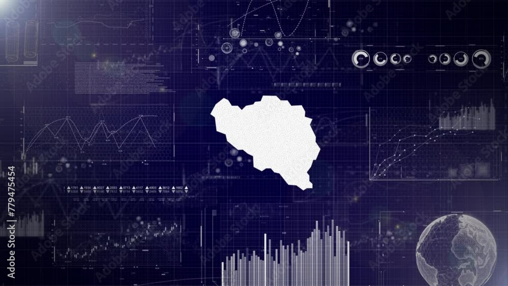 Poster belgium country corporate background with abstract elements of data analysis charts i showcasing dat