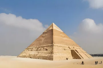 Foto op Canvas sphinx and pyramid © Raza Studio 