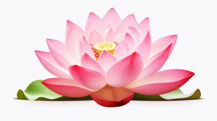 pink water lily